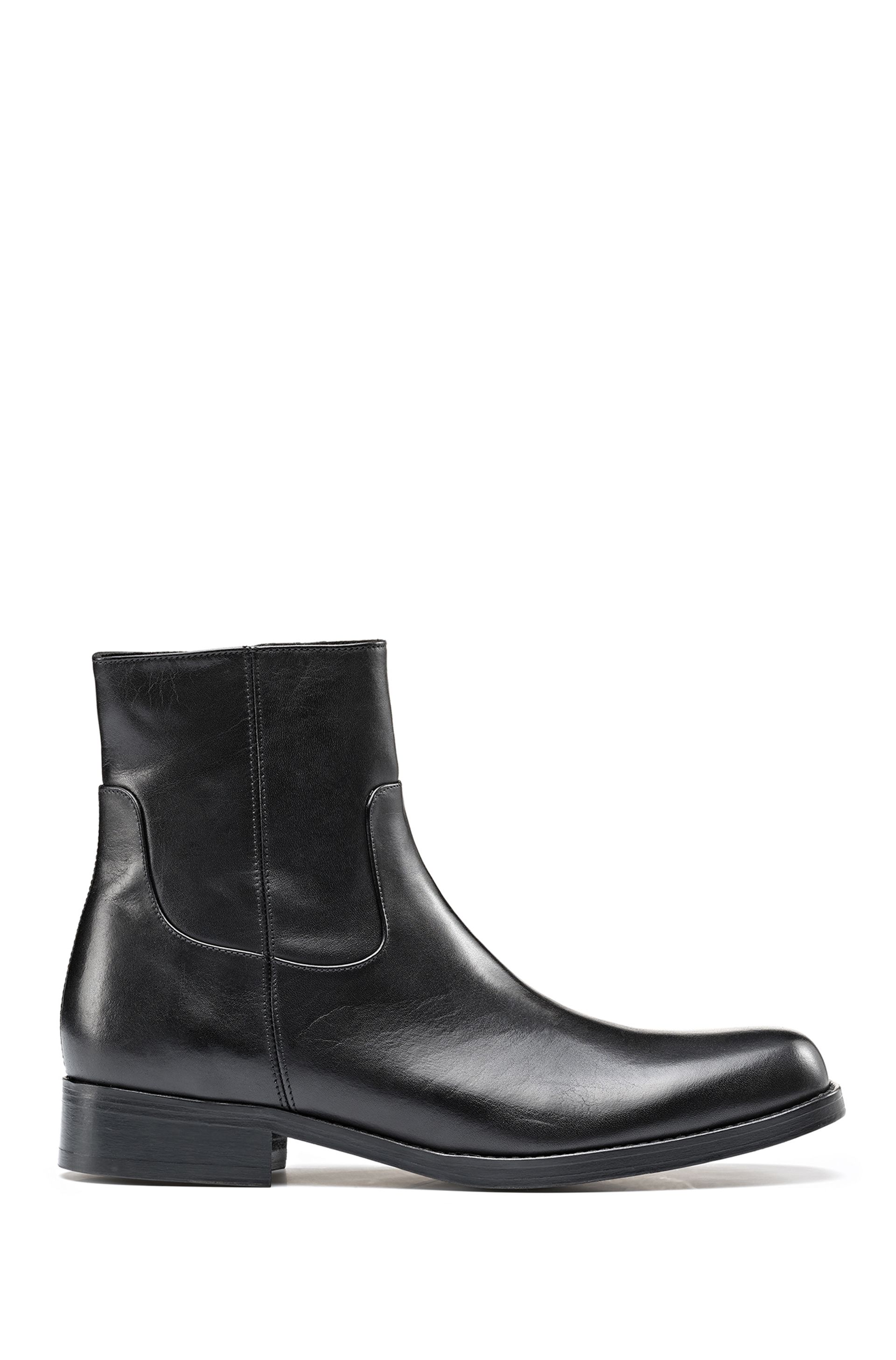 Hugo Boss Botas con cremallera negro elegante Zapatos Botines Botas con cremallera 